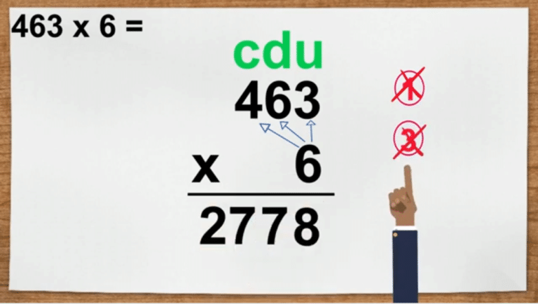 Les multiplications posées à un chiffre pour CM1 CM2 Maître Lucas