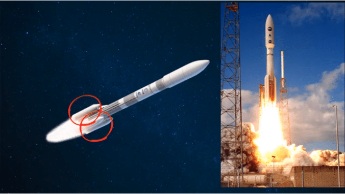 une fusée décolle pour un voyage dans l'espace