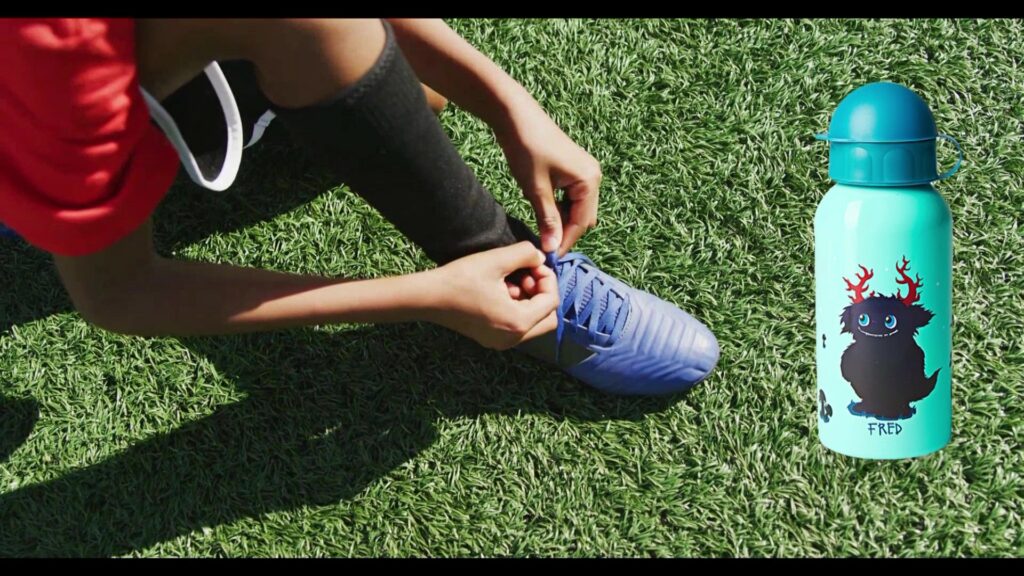 Boire de l'eau pendant le sport