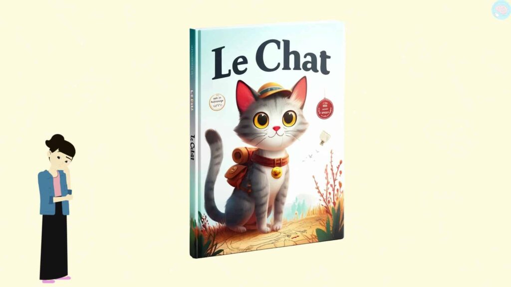 une couverture avec le chat