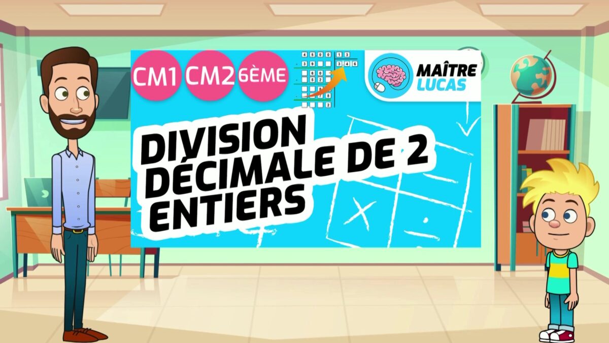 Division D'un Décimal Par Un Entier Pour CM1 CM2 - Maître Lucas