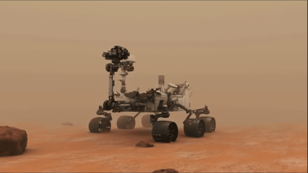 Un robot est sur mars pour savoir si les extraterrestres existent
