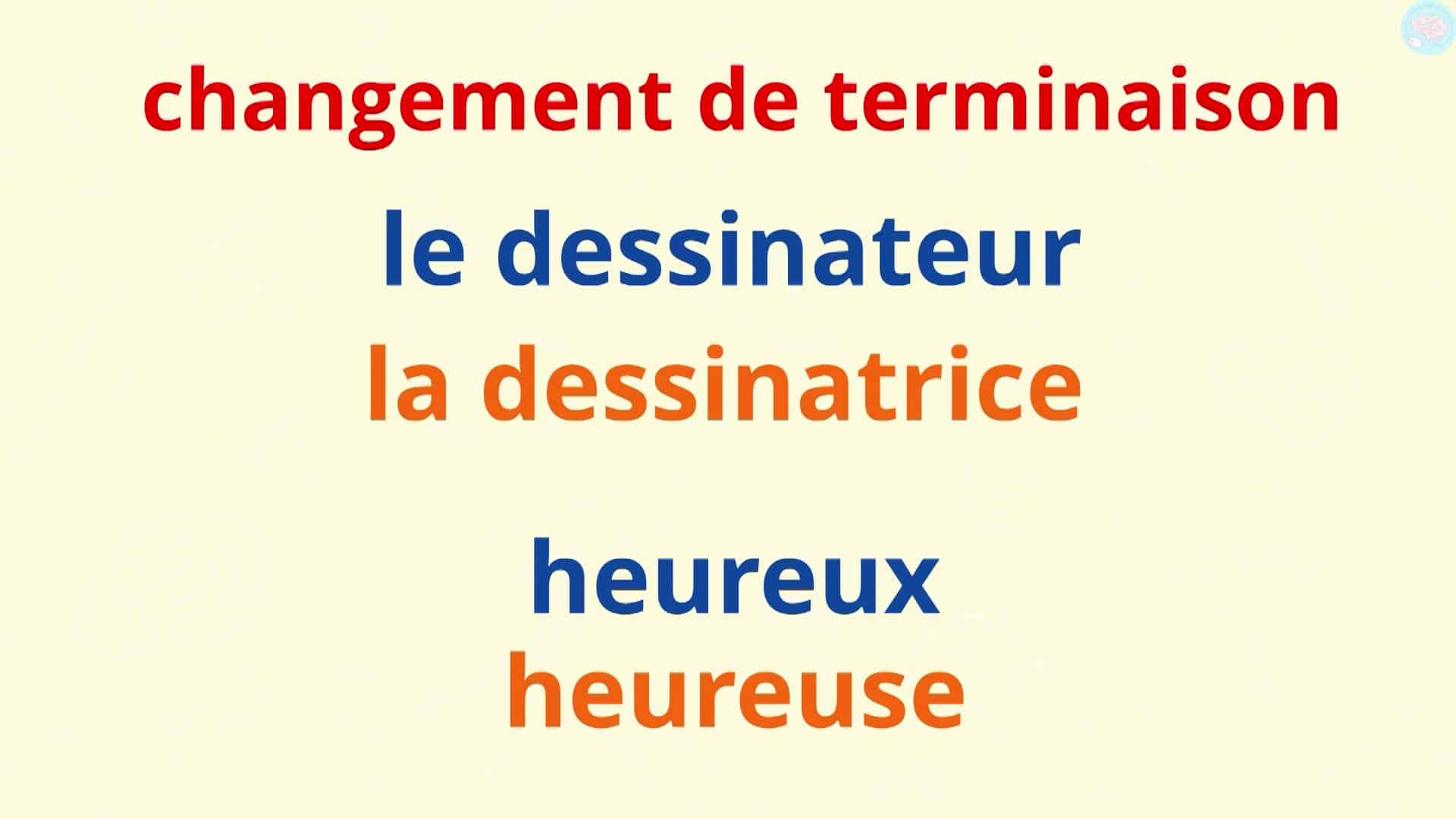 Le Féminin Des Noms Et Des Adjectifs CM1 CM2 - Maître Lucas