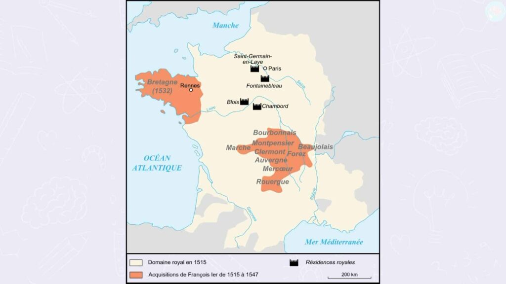 Le royaume de France sous François 1er CM1 CM2