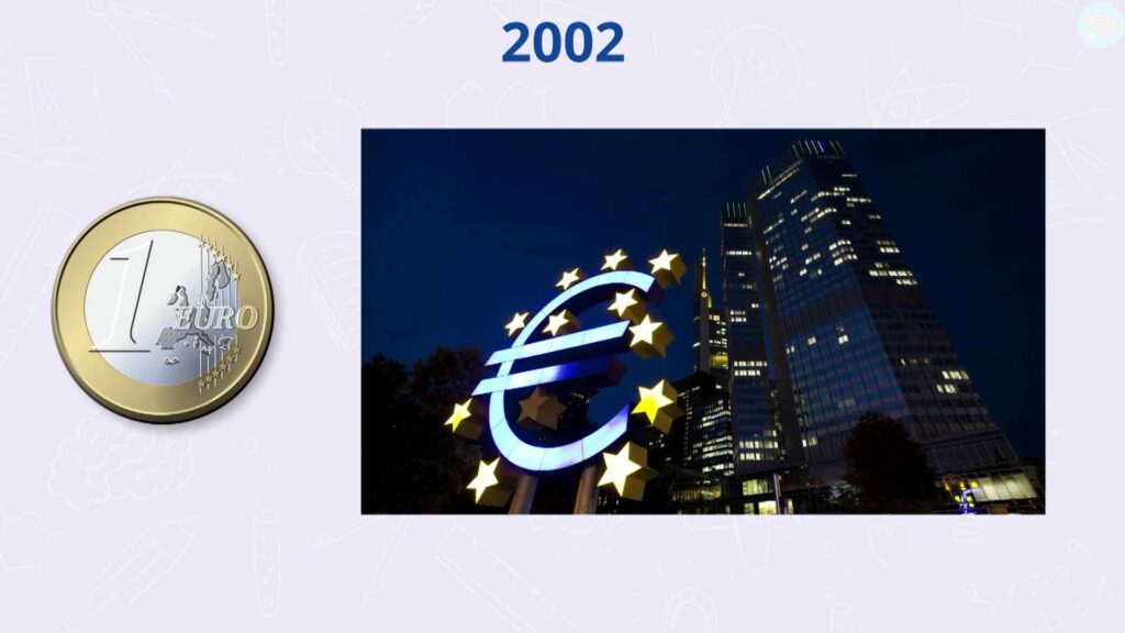 La monnaie européenne 2002