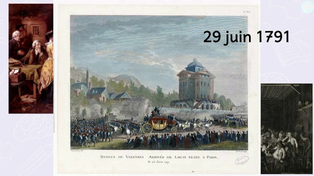 Révolution française fuite de Louis XVI à Varennes CM1 CM2