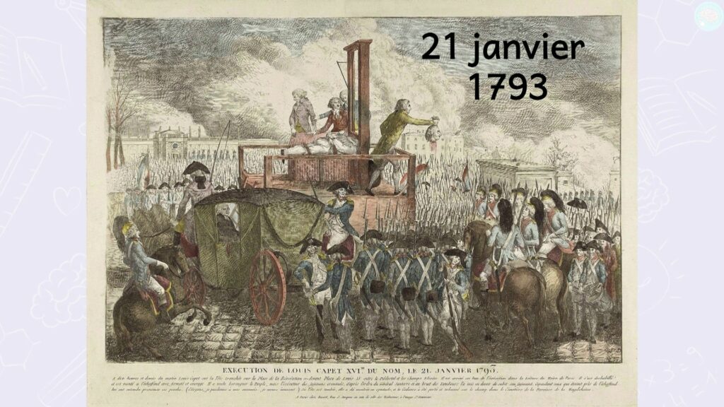 Révolution française Louis XVI est guillotiné CM1 CM2