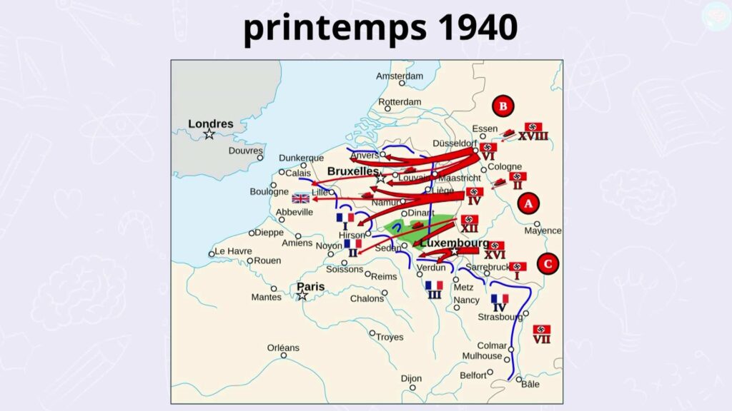la défaite de la france en 1940