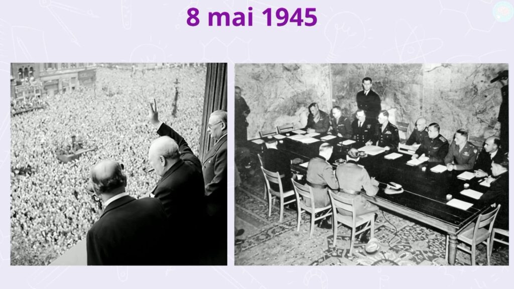 la fin du nazisme et le 8 mai 1945