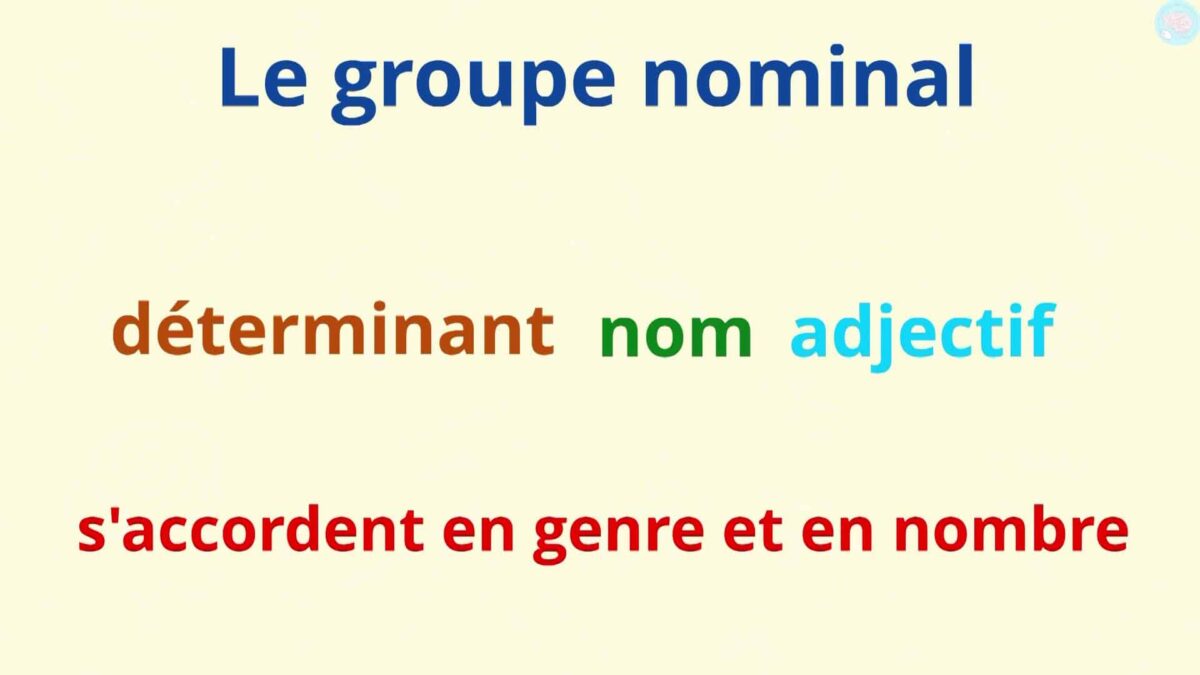 Les Accords Dans Le Groupe Nominal Cm2 Les accords dans le groupe nominal CM1 CM2 - Maître Lucas