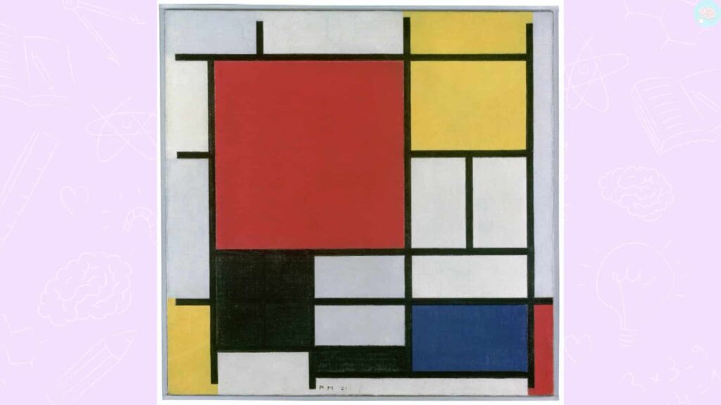 Tableau de Mondrian