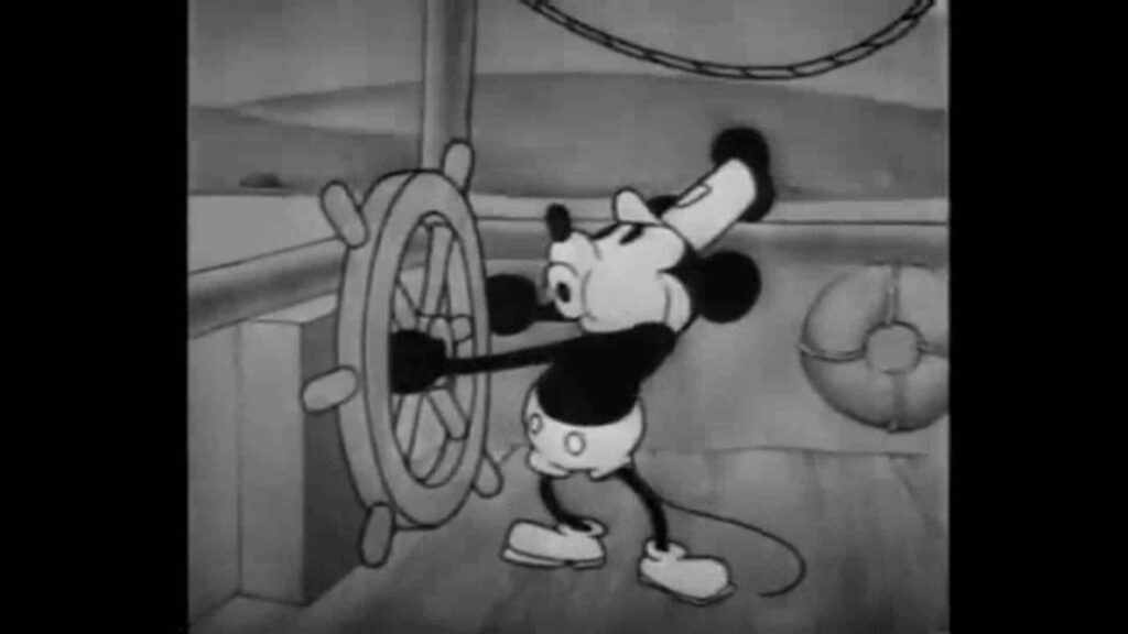 le cinéma et mickey mouse