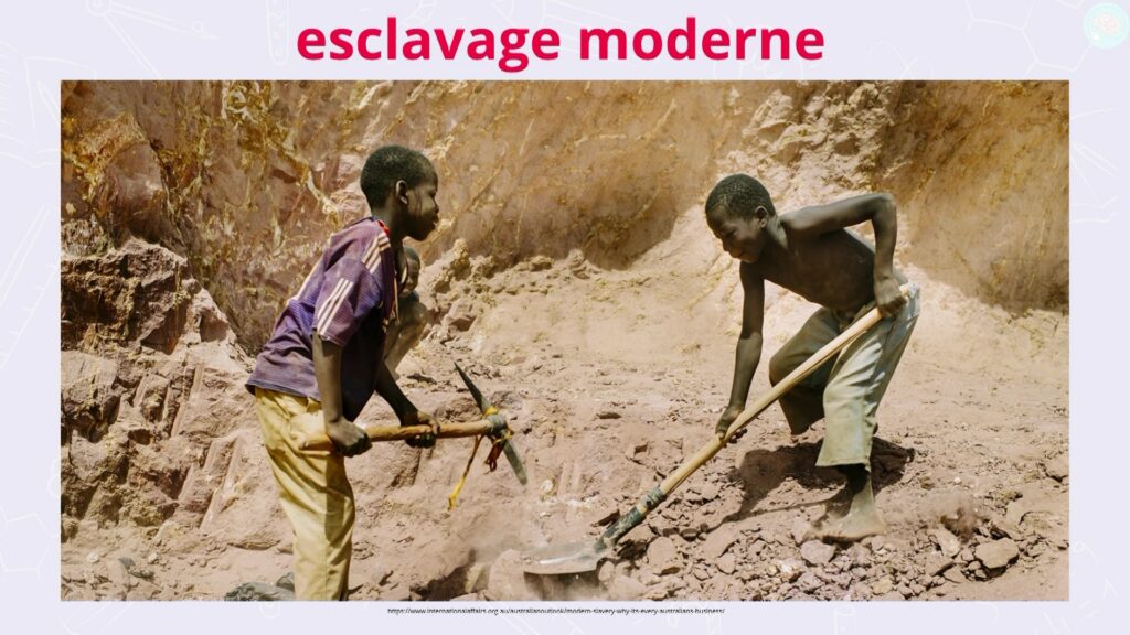 L'escalavage moderne 