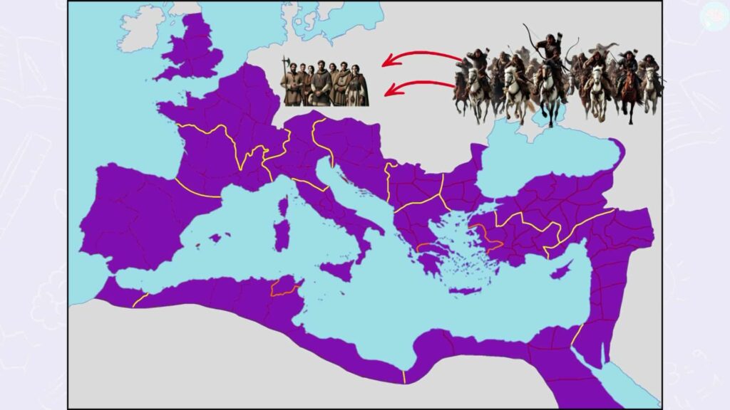 Les mouvements de populations venues d'Asie