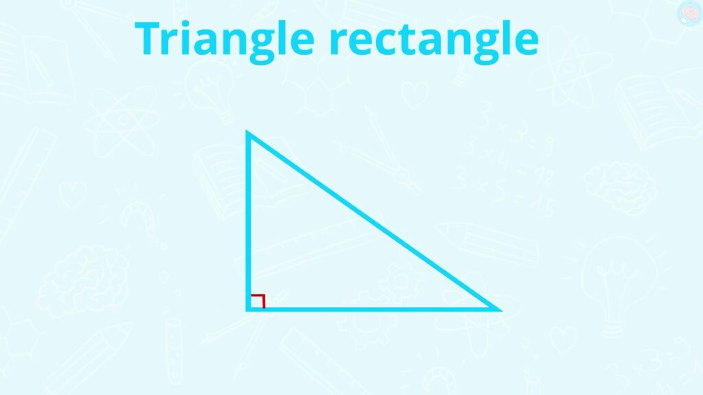 Triangle rectangle CM1 CM2