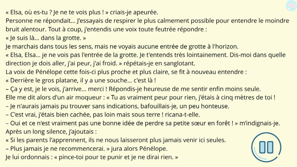 Lire un texte à haute voix CM1 CM2