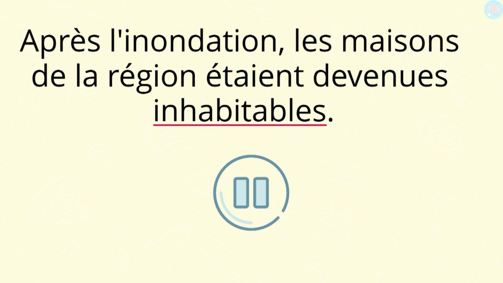 Exercice trouver la signification du mot