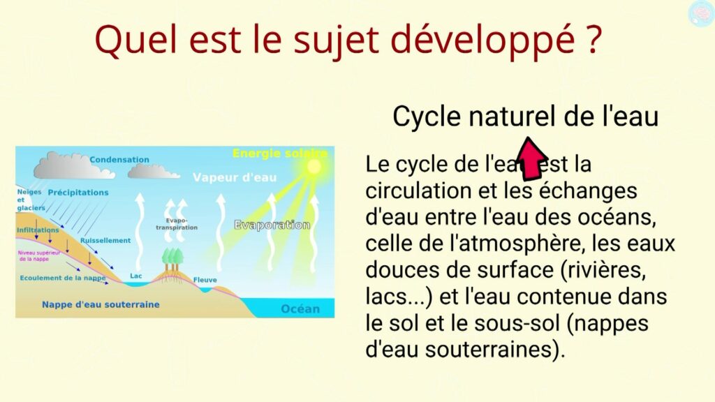 La structure d'un texte explicatif