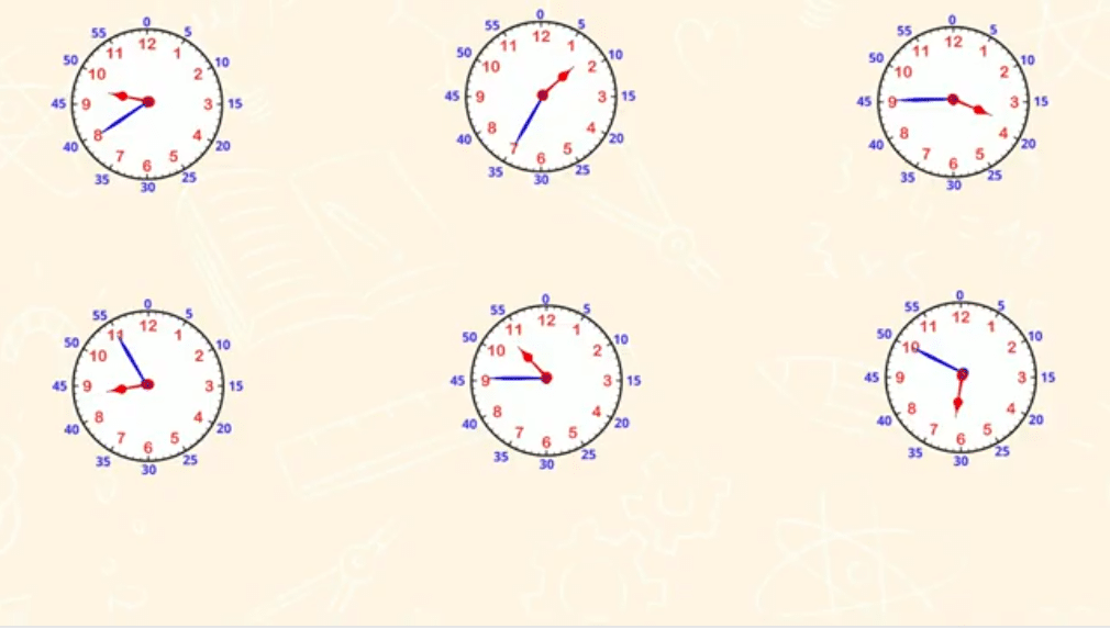 Lire les heures moins 10, moins le quart... CE2 CM1 CM2 Maître Lucas