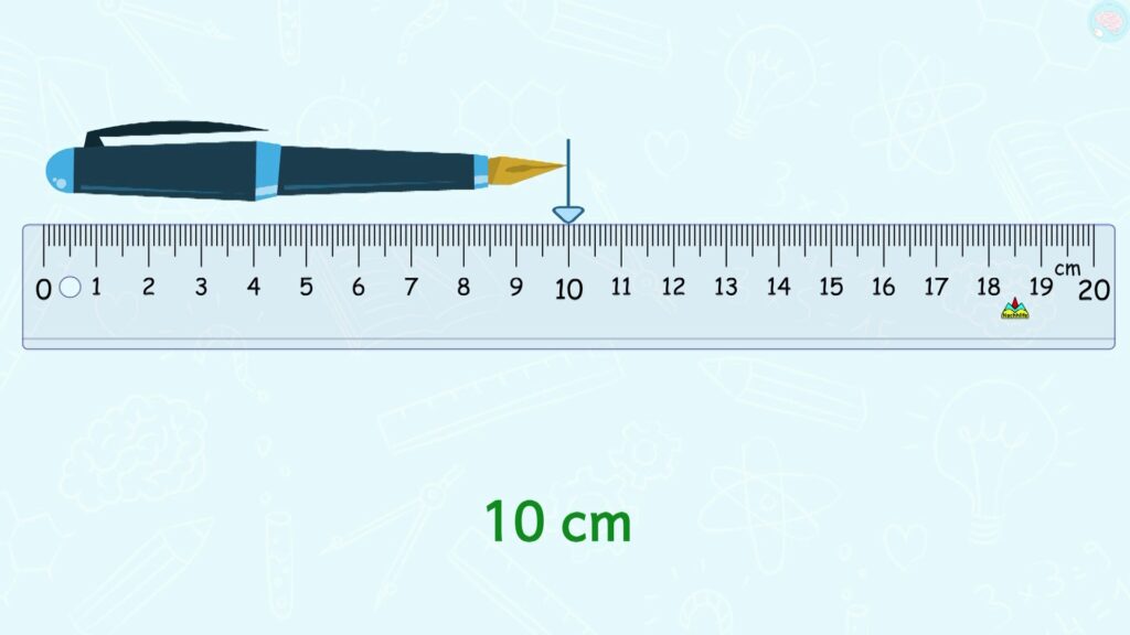 comment mesurer un stylo avec une règle ? CP CE1 CE2