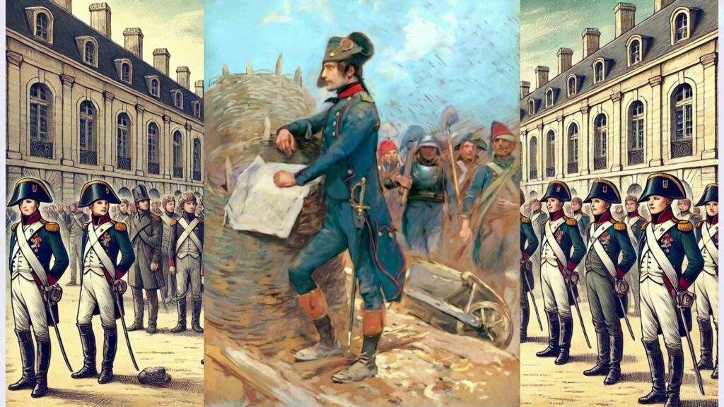 Napoléon général militaire pendant la révolution