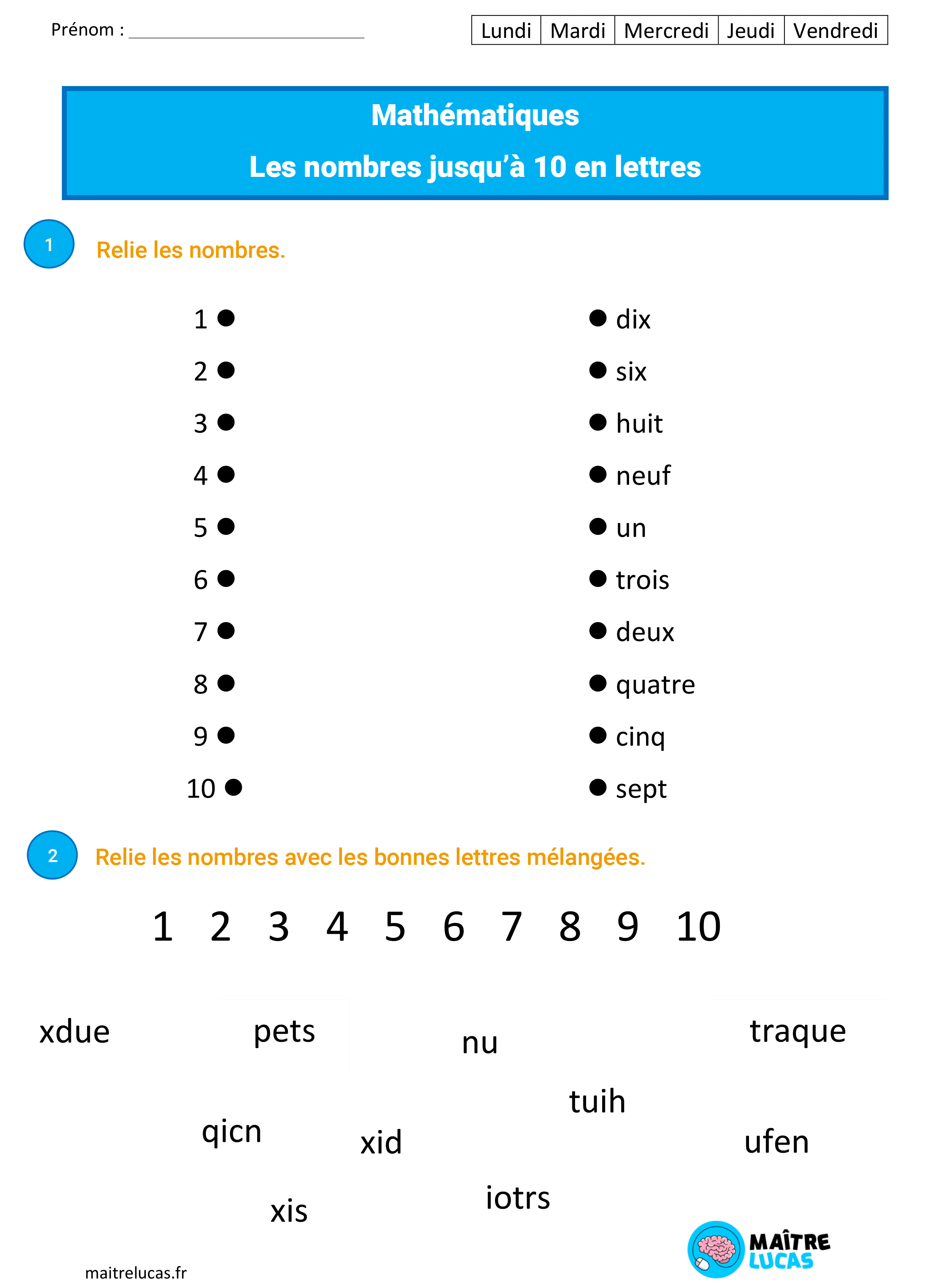 numeroteur alphabeteur avec lettres et chiffres