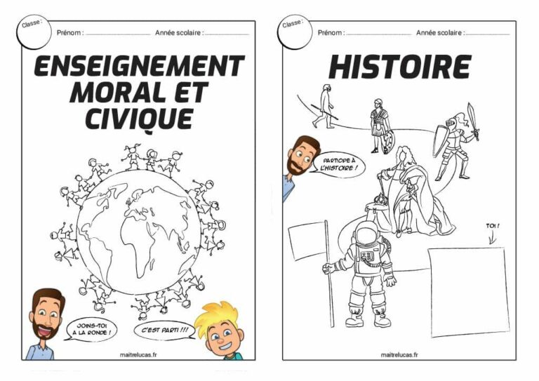 Page De Garde Maitre Lucas Les pages de garde de Maître Lucas CE1 CE2 CM1 CM2 - Maître Lucas