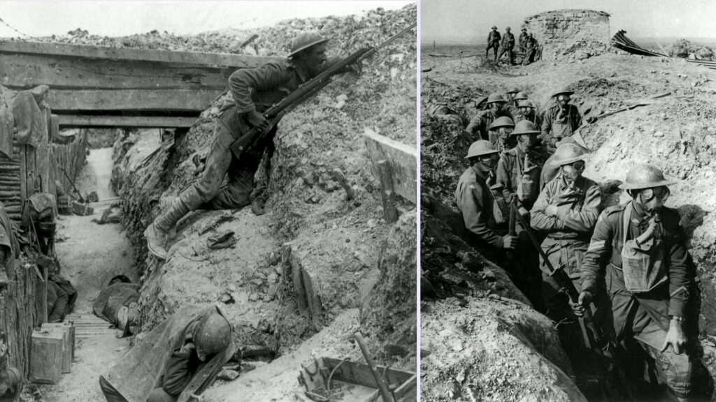 La vie de tranchée pendant La Première Guerre mondiale CM2 CM1