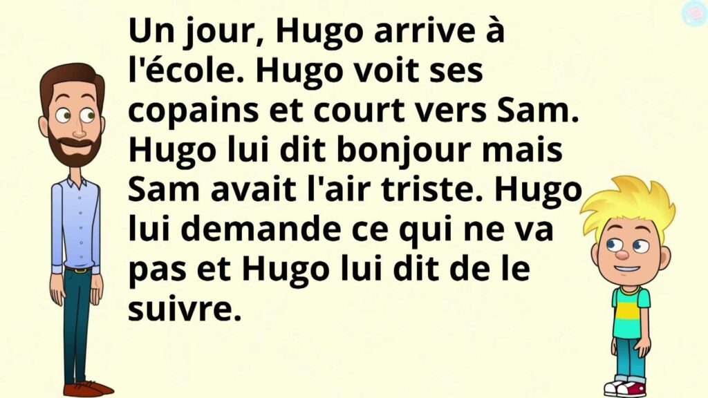 l'histoire d'Hugo et Sam