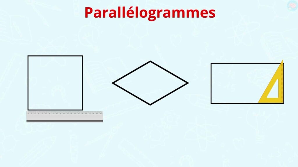 Reconnaître un quadrilatère et un parallèlogramme