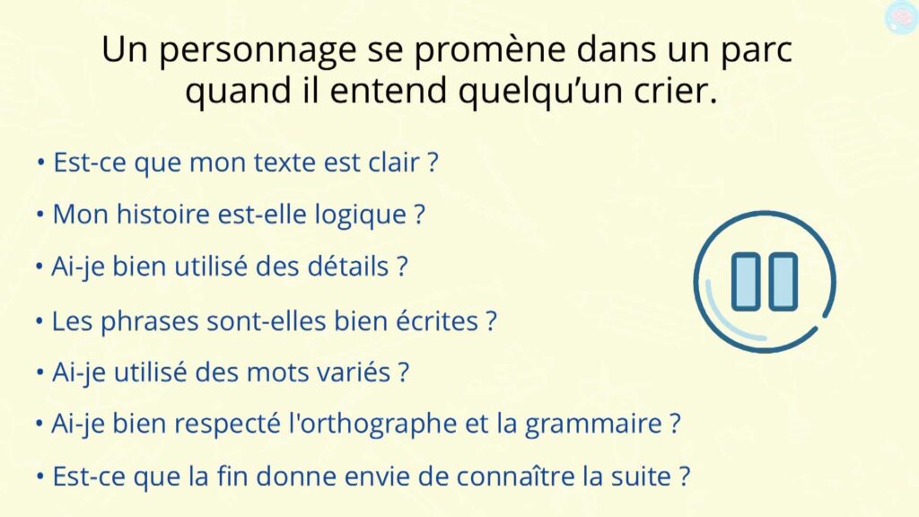 Exercices raconter une péripétie CE2