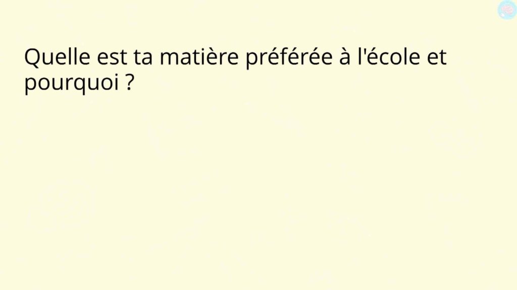 Exercices répondre à une question