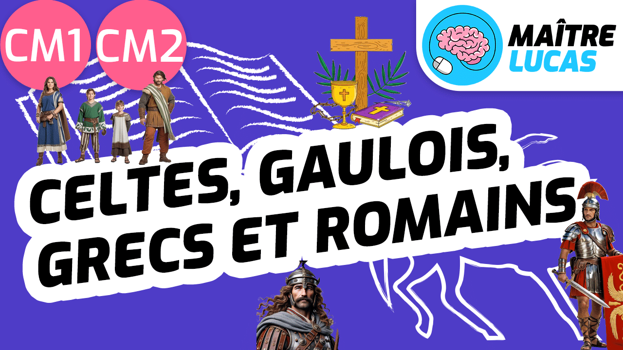 Leçon les romains et les gaulois CM1 CM2