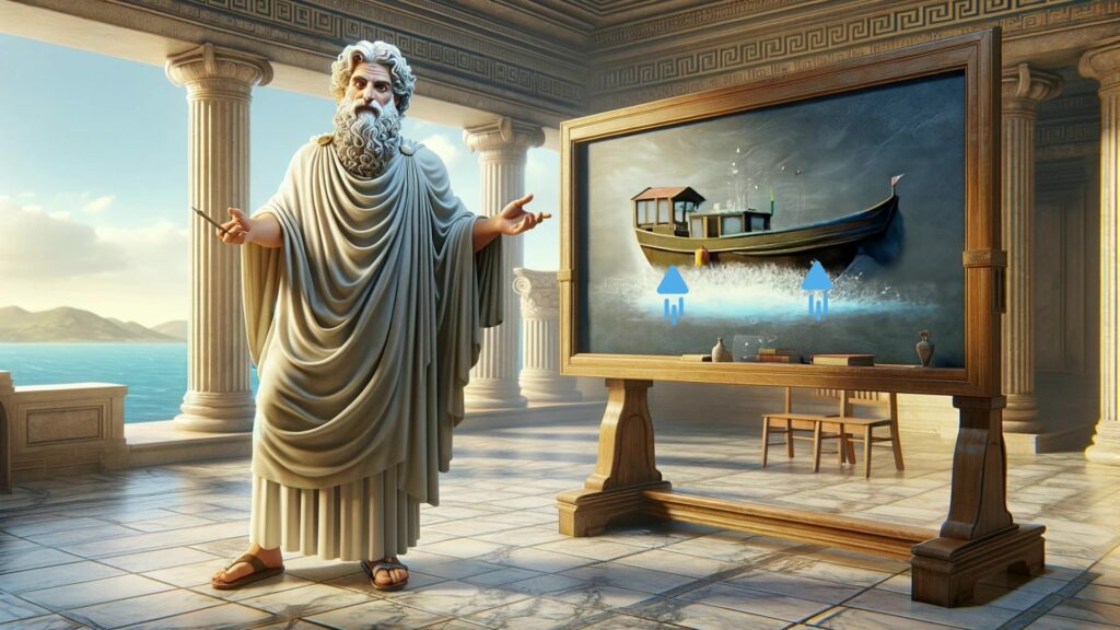 Archimède et la poussée de l'eau