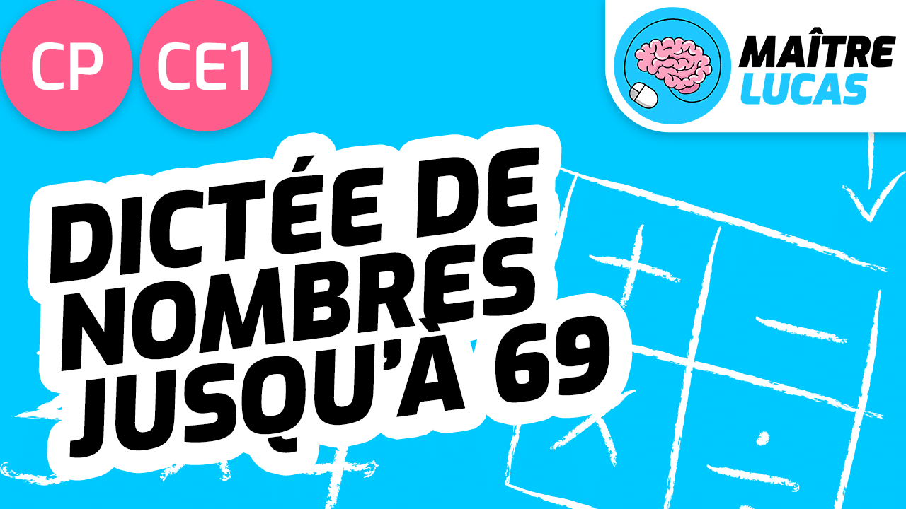 Dictée de nombres CP CE1