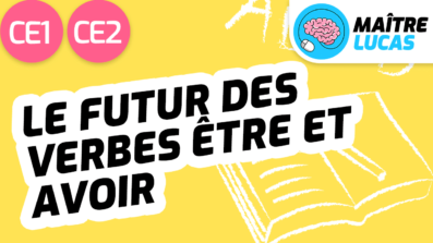 Leçon futur des verbes être et avoir CE1 CE2