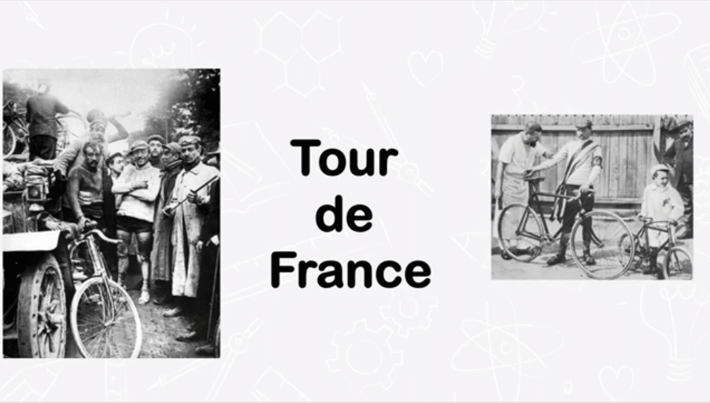 Le début du tour de France expliqué aux enfants