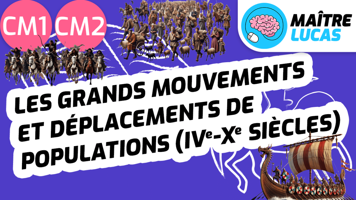 Les mouvements de populations CM1 CM2