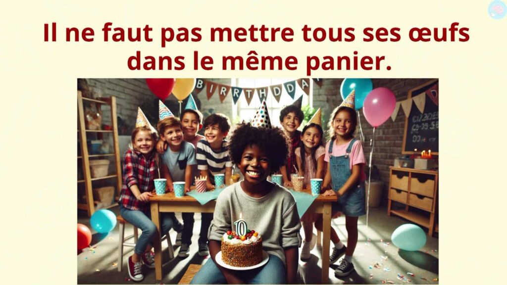 La morale de il ne faut pas mettre tous ses oeufs dans le même panier
