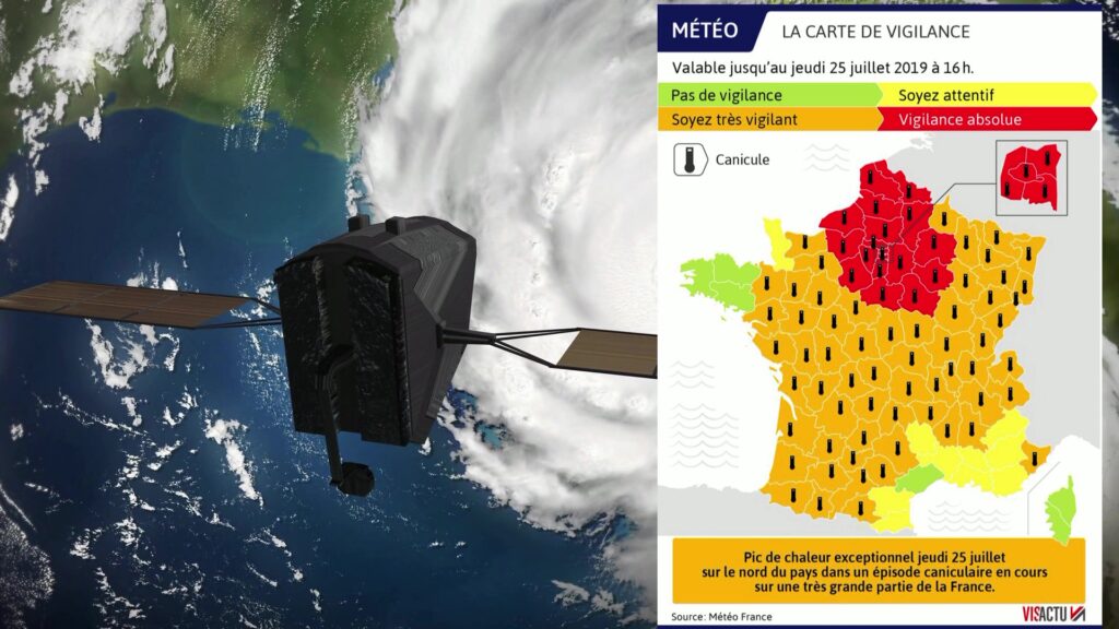 Carte de vigilance, météo et les risques naturels CM1 CM2 