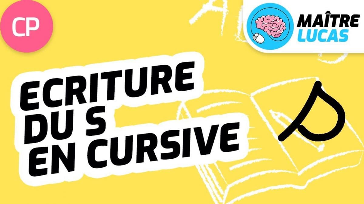 leçon écriture du s en cursive cp