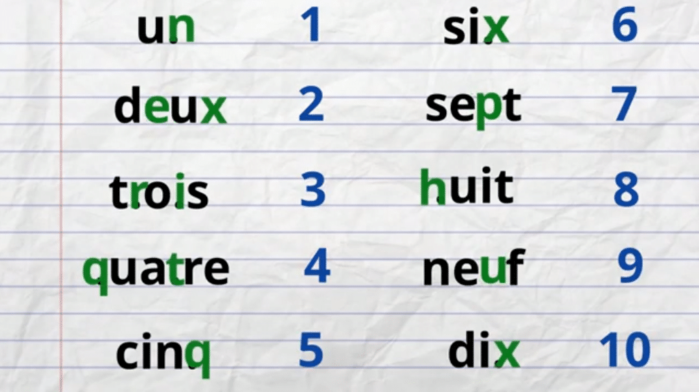 exercice nombres en lettres