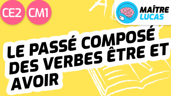 Leçon passé composé des verbes être et avoir CE2 CM1
