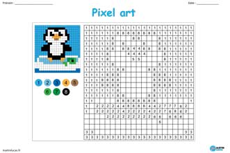 Pixel Art Pinguoin