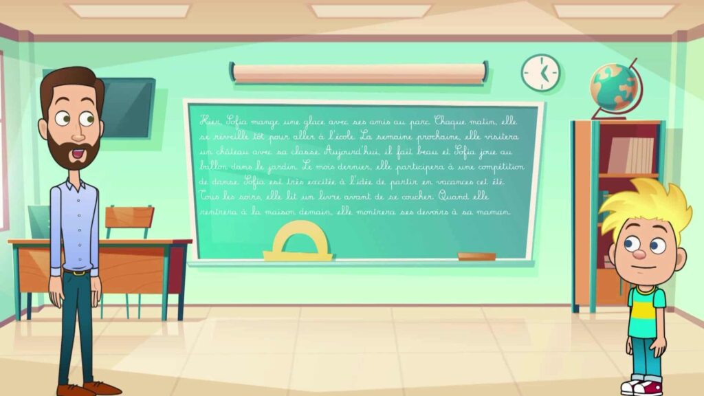 Introduction reconnaître le temps des phrases ce2