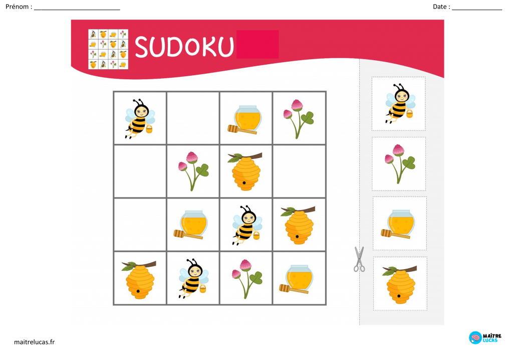 Sudoku cp enfant