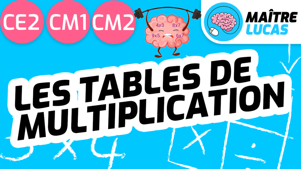 Les tables de multiplication CE2 CM1 CM2