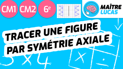 Exercices Tracer Une Figure Par Symétrie Axiale CM2 - Maître Lucas