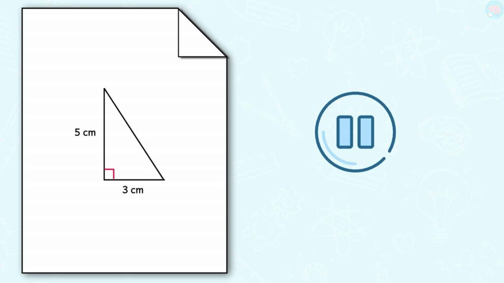 technique pour Dessiner sur une feuille blanche un triangle rectangle