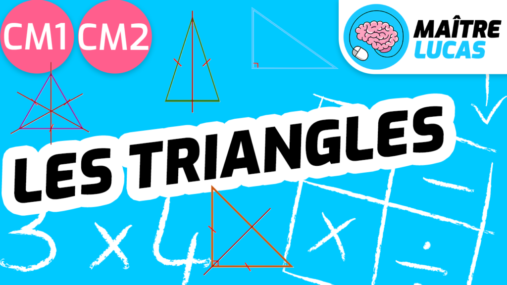Leçon les triangles CM1 CM2